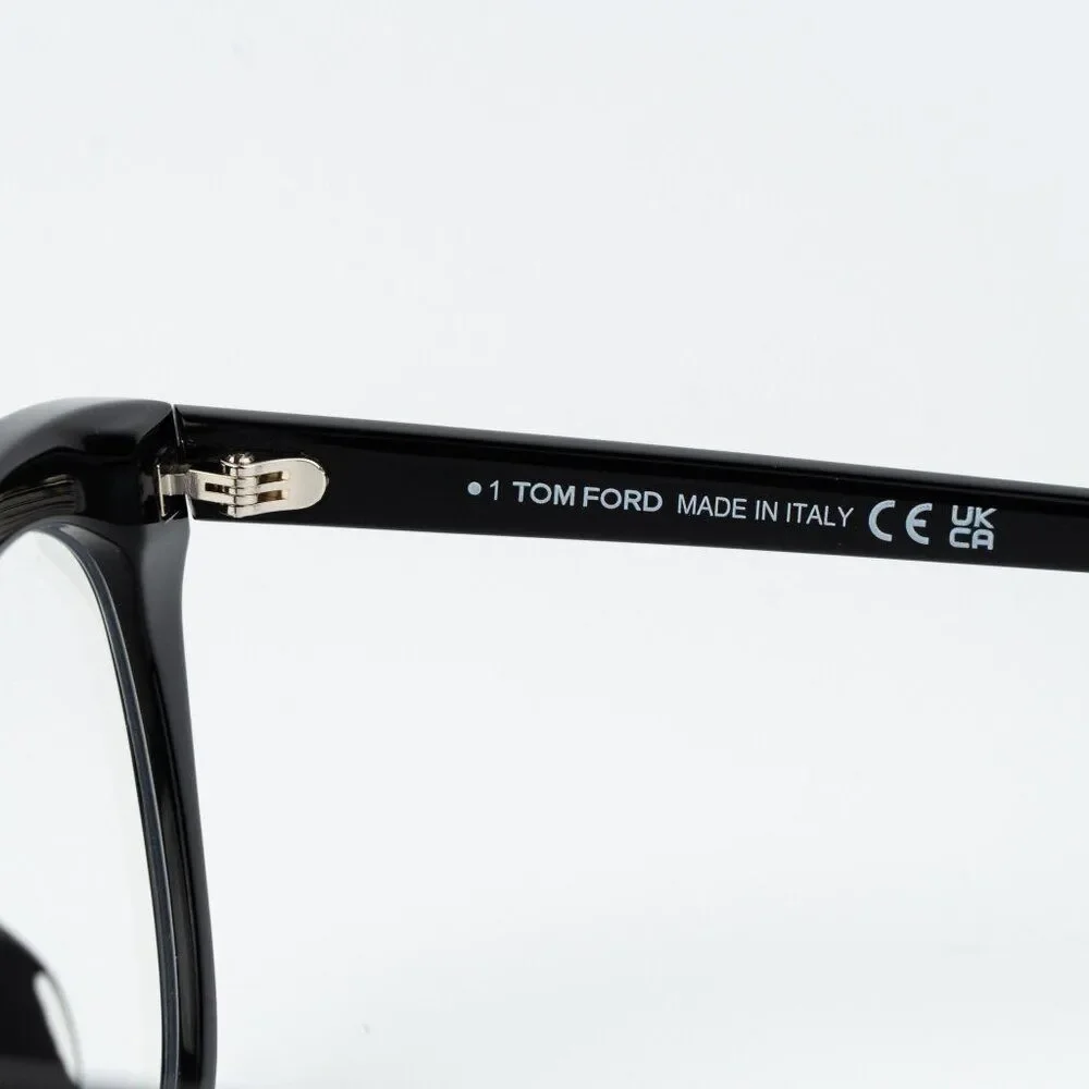 Tom Ford Women Eyeglasses Black Cat Eye FT6091-B 001 NEW AUTHENTIC